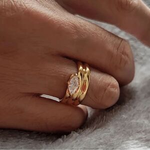 Vintage style ring A1115